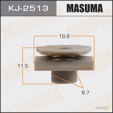 Клипса пластиковая MASUMA (MAZDA C27450133)  / KJ2513