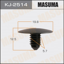 Клипса пластиковая MASUMA (MAZDA TD1156694)  / KJ2514