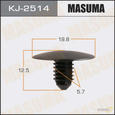 Клипса пластиковая MASUMA (MAZDA TD1156694)  / KJ2514