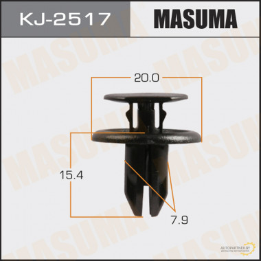Клипса пластиковая MASUMA (MAZDA BGV456145)  / KJ2517