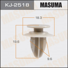 Клипса пластиковая MASUMA (MAZDA KD5351W24)  / KJ2518