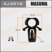 Клипса пластиковая MASUMA (MAZDA D00156731)  / KJ2519