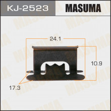 Клипса пластиковая MASUMA (TOYOTA 9018303001)  / KJ2523