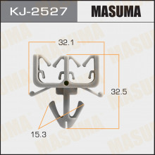 Клипса пластиковая MASUMA (TOYOTA 9094901C06)  / KJ2527
