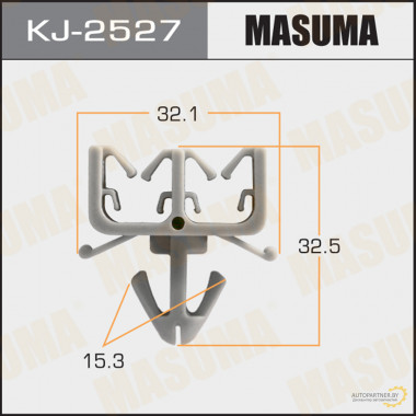 Клипса пластиковая MASUMA (TOYOTA 9094901C06)  / KJ2527