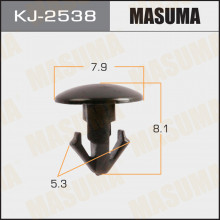 Клипса пластиковая MASUMA (NISSAN 80850CA003)  / KJ2538