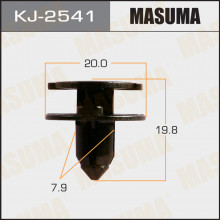 Клипса пластиковая MASUMA (NISSAN 015532DR9A)  / KJ2541