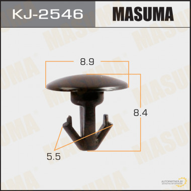 Клипса пластиковая MASUMA (MAZDA BP4K58762)  / KJ2546
