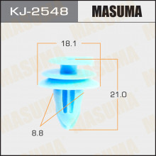Клипса пластиковая MASUMA (HONDA 90602S5A003)  / KJ2548