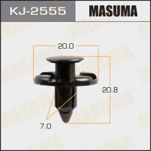 Клипса пластиковая MASUMA (SUBARU 909140051)  / KJ2555