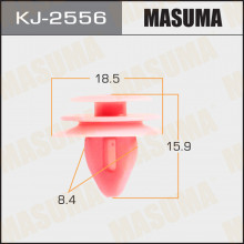 Клипса пластиковая MASUMA (SUBARU 65548GA250)  / KJ2556
