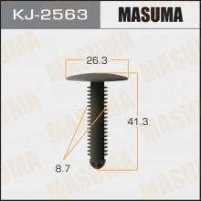 Клипса пластиковая MASUMA (NISSAN 155305891)  / KJ2563