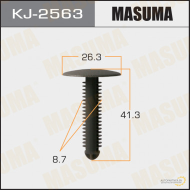 Клипса пластиковая MASUMA (NISSAN 155305891)  / KJ2563