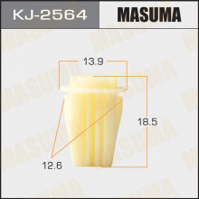 Клипса пластиковая MASUMA (NISSAN 850991EA0A)  / KJ2564