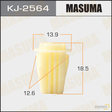 Клипса пластиковая MASUMA (NISSAN 850991EA0A)  / KJ2564