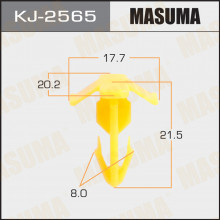 Клипса пластиковая MASUMA (NISSAN 808977J100)  / KJ2565