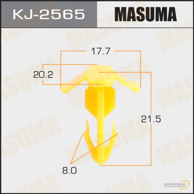 Клипса пластиковая MASUMA (NISSAN 808977J100)  / KJ2565