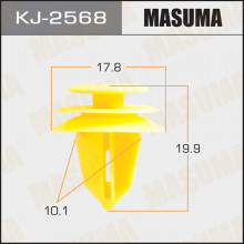 Клипса пластиковая MASUMA (NISSAN 84953JA00A)  / KJ2568