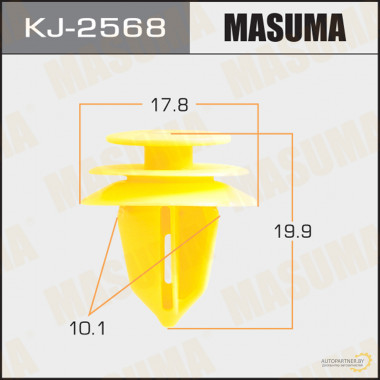 Клипса пластиковая MASUMA (NISSAN 84953JA00A)  / KJ2568