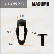 Клипса пластиковая MASUMA (NISSAN 8085089916)  / KJ2573