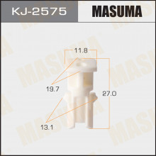 Клипса пластиковая MASUMA (NISSAN 849953VA0A)  / KJ2575
