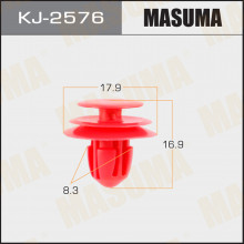 Клипса пластиковая MASUMA (NISSAN 63848AQ100)  / KJ2576
