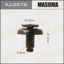 Клипса пластиковая MASUMA (TOYOTA 5325920030)  / KJ2579