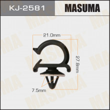 Клипса пластиковая MASUMA (NISSAN 808973RA0A)  / KJ2581