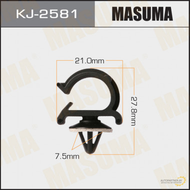 Клипса пластиковая MASUMA (NISSAN 808973RA0A)  / KJ2581