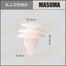 Клипса пластиковая MASUMA (NISSAN 155310611)  / KJ2582