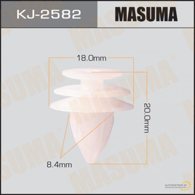 Клипса пластиковая MASUMA (NISSAN 155310611)  / KJ2582