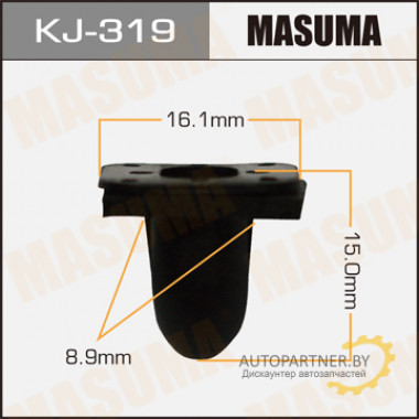 Клипса пластиковая MASUMA (TOYOTA 9046709075)  / KJ319