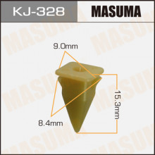 Клипса пластиковая MASUMA (TOYOTA 9018904207)  / KJ328