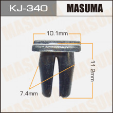 Клипса пластиковая MASUMA (TOYOTA 9018904025)  / KJ340