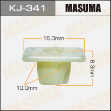 Клипса пластиковая MASUMA (TOYOTA 9018906017)  / KJ341