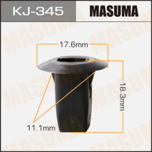 Клипса пластиковая MASUMA (TOYOTA 9018906196)  / KJ345
