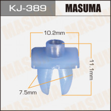 Клипса пластиковая MASUMA (TOYOTA 9018904041)  / KJ389