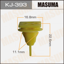 Клипса пластиковая MASUMA (TOYOTA 9046711119)  / KJ393