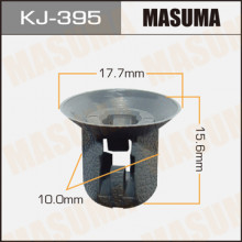 Клипса пластиковая MASUMA (TOYOTA 904670505102)  / KJ395