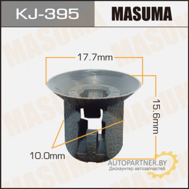 Клипса пластиковая MASUMA (TOYOTA 904670505102)  / KJ395
