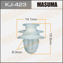 Клипса пластиковая MASUMA (TOYOTA 6777112060)  / KJ423