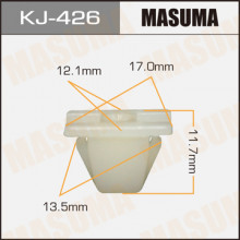 Клипса пластиковая MASUMA (TOYOTA 9018904031)  / KJ426