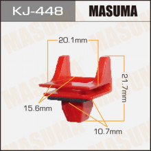 Клипса пластиковая MASUMA (TOYOTA 7539748010)  / KJ448