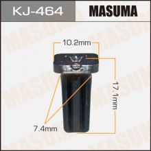 Клипса пластиковая MASUMA (TOYOTA 9018904185)  / KJ464