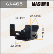 Клипса пластиковая MASUMA (TOYOTA 4774958010)  / KJ465