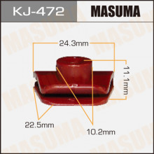 Клипса пластиковая MASUMA (TOYOTA 9046705081)  / KJ472