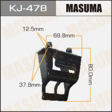 Клипса пластиковая MASUMA (TOYOTA 5215620220)  / KJ478