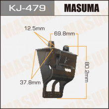 Клипса пластиковая MASUMA (TOYOTA 5215520330)  / KJ479