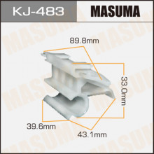 Клипса пластиковая MASUMA (TOYOTA 5214313020)  / KJ483