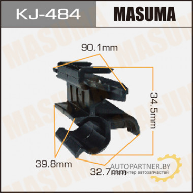 Клипса пластиковая MASUMA (TOYOTA 5214312300)  / KJ484
